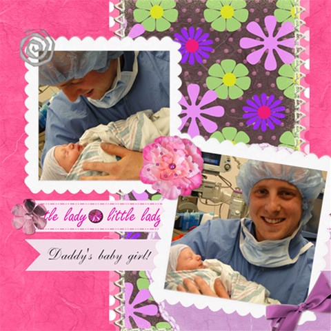 Kennynew By Randi 12 x12  Scrapbook Page - 8
