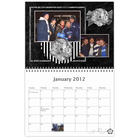 Calendar 1 By Sandra Oldham Jan 2012