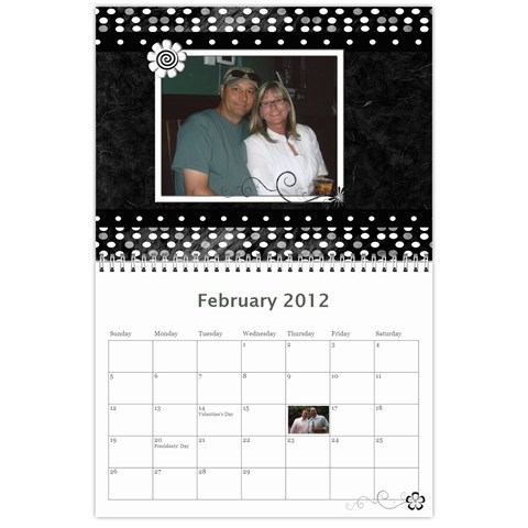 Calendar 1 By Sandra Oldham Feb 2012