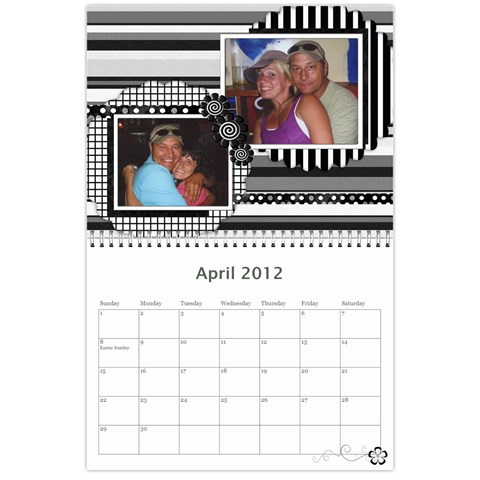 Calendar 1 By Sandra Oldham Apr 2012