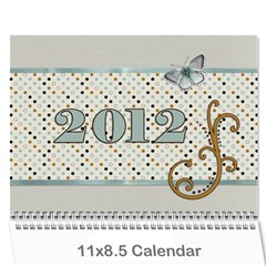 Calendar Yasen 2012 BG - Wall Calendar 11  x 8.5  (12-Months)