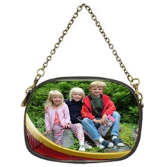 Red and Gold Chain Purse - Chain Purse (One Side) Red and Gold Chain Purse - Chain Purse (One Side)