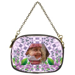 Violet Delight Chain Purse - Chain Purse (One Side)