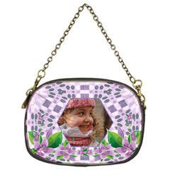 Violet Delight Chain Purse - Chain Purse (One Side)