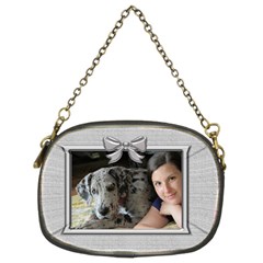 Silver (2 sided) chain Purse - Chain Purse (Two Sides) Silver (2 sided) chain Purse - Chain Purse (Two Sides)