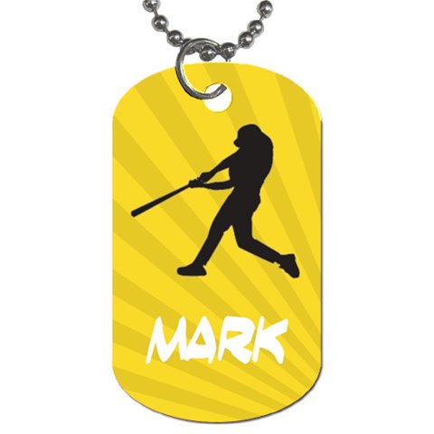 Name Dog Tag 3 By Martha Meier Front