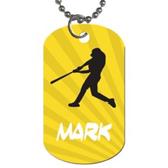 Name Dog Tag 3 - Dog Tag (One Side)