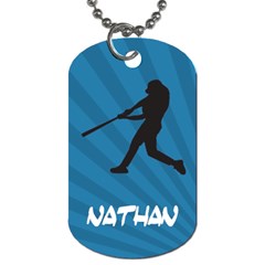 Name Dog Tag 4 - Dog Tag (One Side)