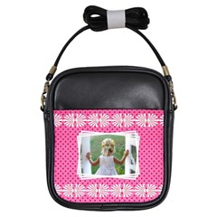 Pink Princess Girls Sling Bag