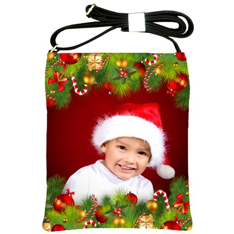 Christmas Sling Bag By Deborah Front