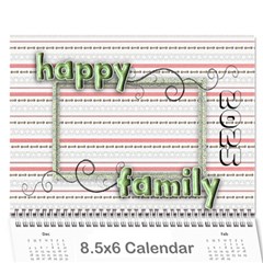 2025 family - calendar 8.5x6 - Wall Calendar 8.5  x 6 