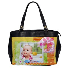 flower of baby - Oversize Office Handbag
