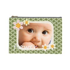 flower - Cosmetic Bag (Large) flower - Cosmetic Bag (Large)