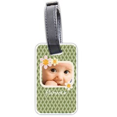 flower  - Luggage Tag (one side)