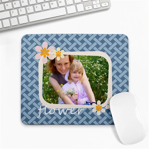 Flower  By Joely 9.25 x7.75  Mousepad - 1