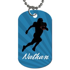 Name Dog Tag 9 - Dog Tag (One Side)