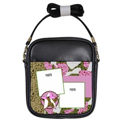 Pink Cammo Girls Sling Bag