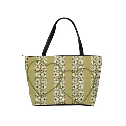Gold Stripes Shoulder Bag By Deborah Back