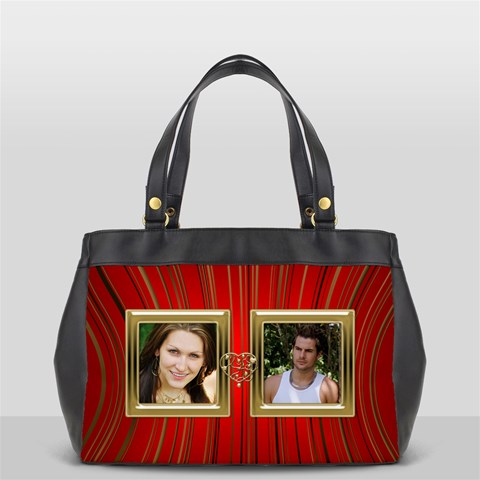 2 Toned Oversized Bag (2 Sided) By Deborah Front