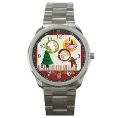 christmas - Sport Metal Watch