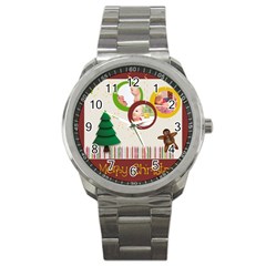 christmas - Sport Metal Watch