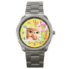 flower - Sport Metal Watch