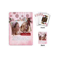 christmas - Playing Cards Single Design (Mini)