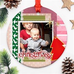 christmas gift idea - Ornament (Round)