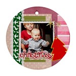 christmas gift idea - Ornament (Round)
