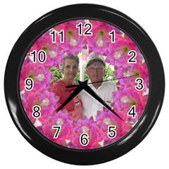 Framed With Flower Clock