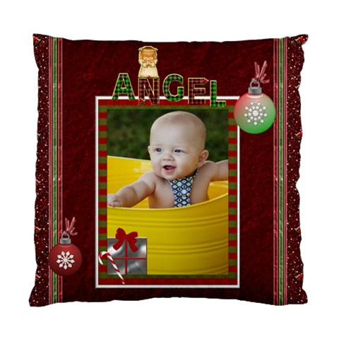 Christmas Angel Cushion Case (1 Front