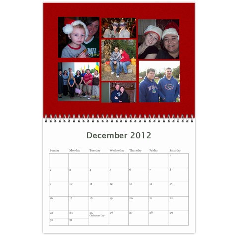 Calendar 2011 By Bekah Donohue Dec 2012