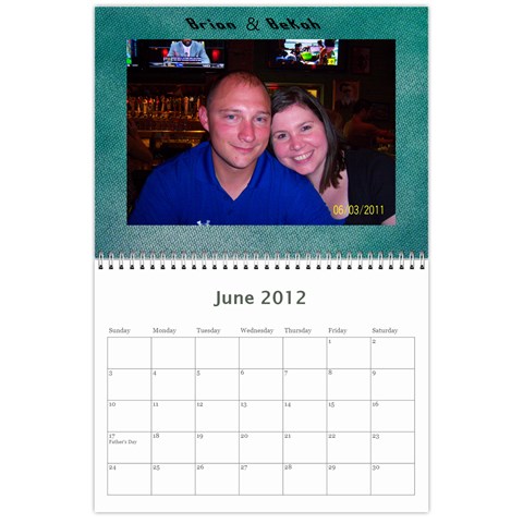 Calendar 2011 By Bekah Donohue Jun 2012