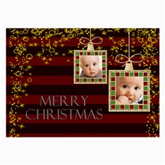 christmas - Large Glasses Cloth