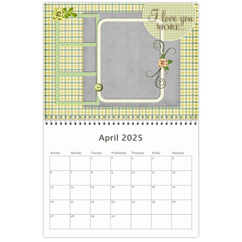 2025 Love Actually Calendar By Angel Apr 2025