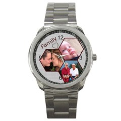 Family Sports Watch - Sport Metal Watch