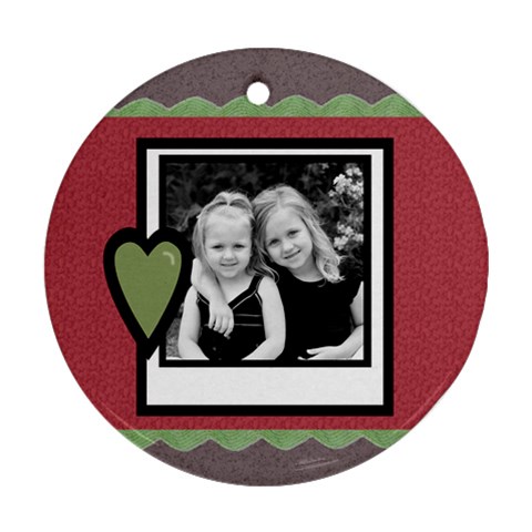 Christmas Ornament By Amanda Bunn Front