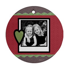 Christmas Ornament - Round Ornament (Two Sides)