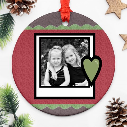 Christmas Ornament By Amanda Bunn Back
