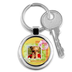 flower kids - Key Chain (Round)