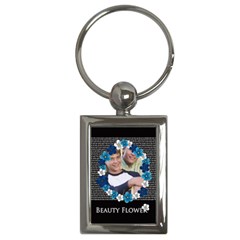 beauty flower - Key Chain (Rectangle) beauty flower - Key Chain (Rectangle)