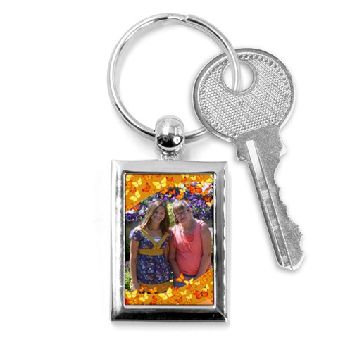 Gold Butterfly Key Chain By Kim Blair Front