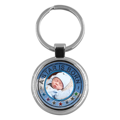 A Star Is Born Round Key Chain By Lil Front