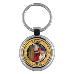 Mom Round Key Chain - Key Chain (Round) Mom Round Key Chain - Key Chain (Round)