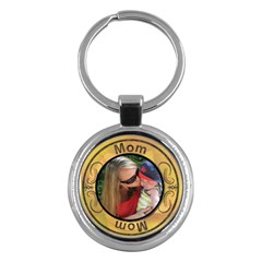 Mom Round Key Chain - Key Chain (Round)