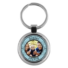 Sister Round Key Chain - Key Chain (Round)