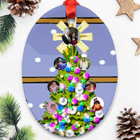 Christmas Tree Ornament By Kim Blair Front