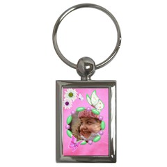 Butterflies Key Chain - Key Chain (Rectangle) Butterflies Key Chain - Key Chain (Rectangle)