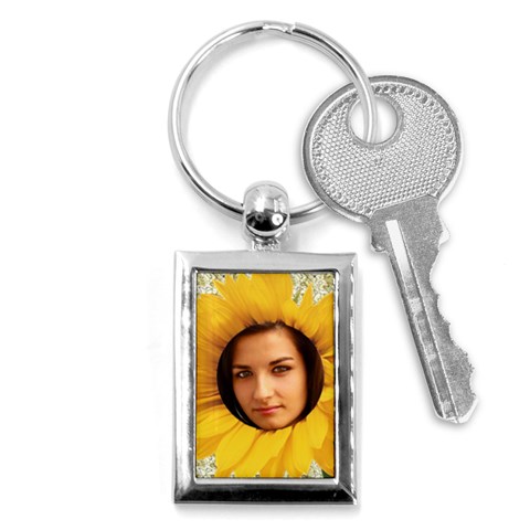 Sunflower Key Chain By Deborah Front