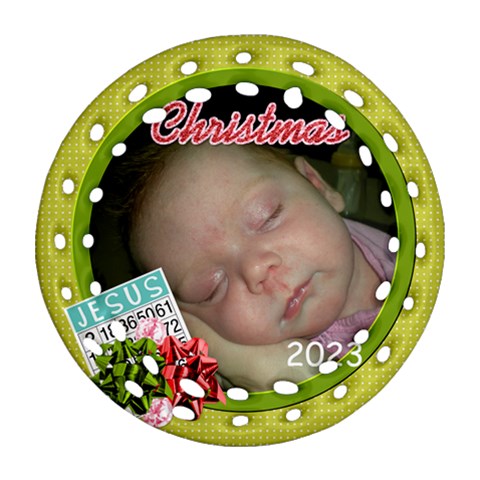 Ornament 2023 Christmas By Martha Meier Front